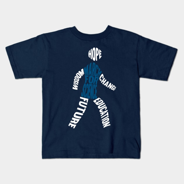 March For Science Kids T-Shirt by Daytone